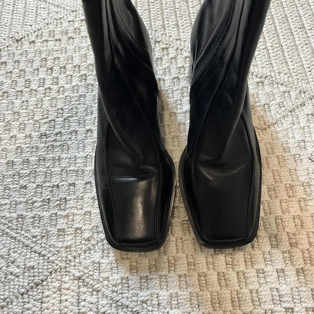 Tony Bianco Dusty Black Como Ankle Boots